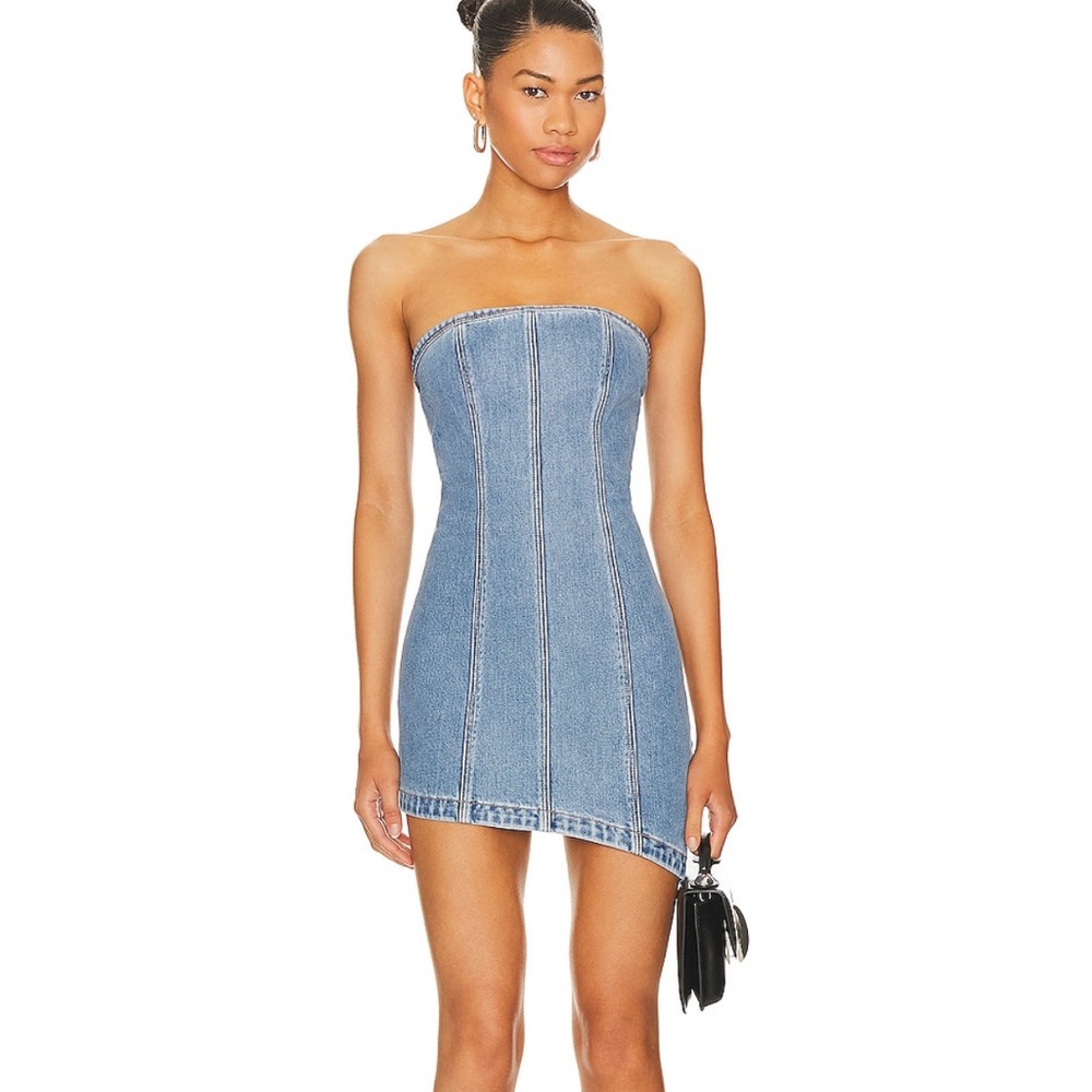 Abrand Georgia Bustier Mini Dress